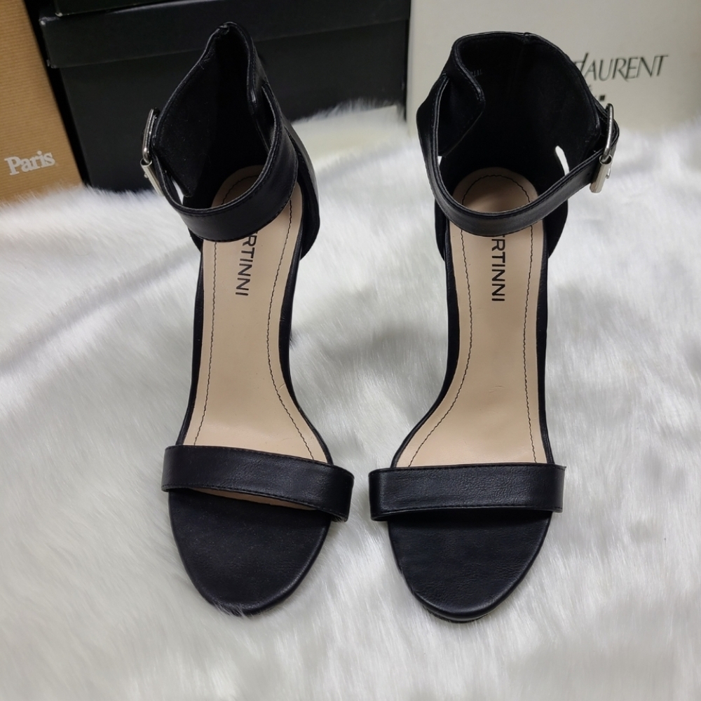 BERTINNI Black Stiletto Heels - Picture 2 of 16